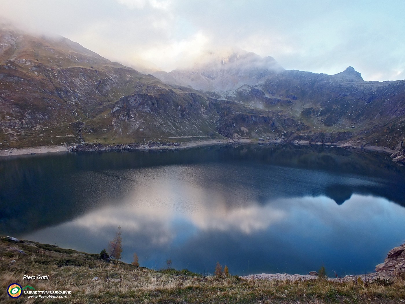 98 Laghi Gemelli al tramonto.JPG